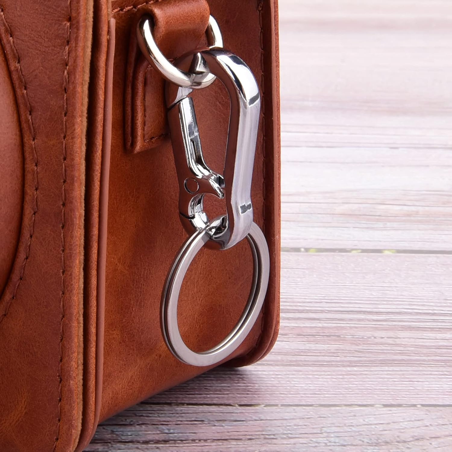 Hapeper Metal Keychain Keyring Key Ring Holder Organizer for Car Keys, Key Finder (2 pcs) at  Women’s Clothing store