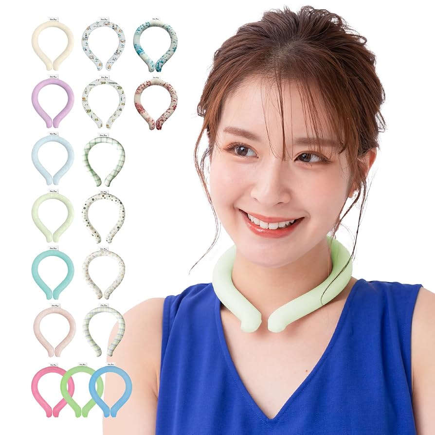 アイスネックリング クールネックリング 28°C 首元ひんやり 冷感 PCM素材 Amazon.co.jp: ベルモンド クールネックリング クールリング 28