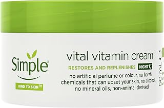 Simple Vital Vitamin Gece Kremi 50 ml 1 Paket (1 x 50 ml)
