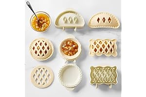 Party Potluck Hand Pie Molds with Apple, Pumpkin, and Acorn Shapes