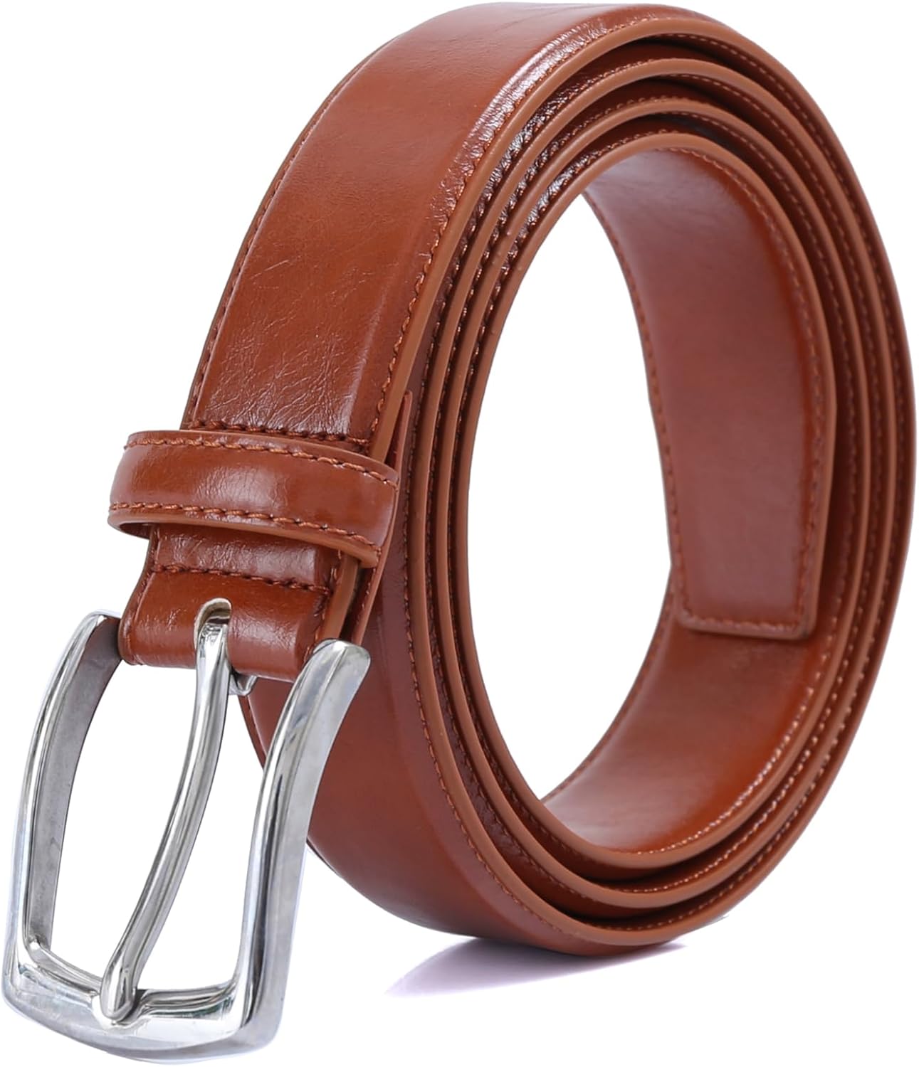 DOSHI Mens Vegan Belt, Professional 2 Polished, Formal Dress