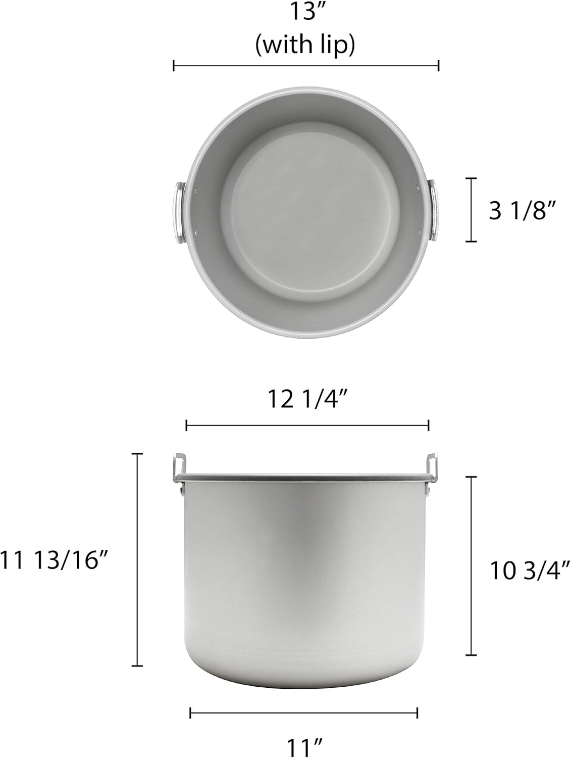 Thunder Group 50 cups rice warmer inner pot, use for SEJ21000 and SEJ22000 rice warmer, comes in each