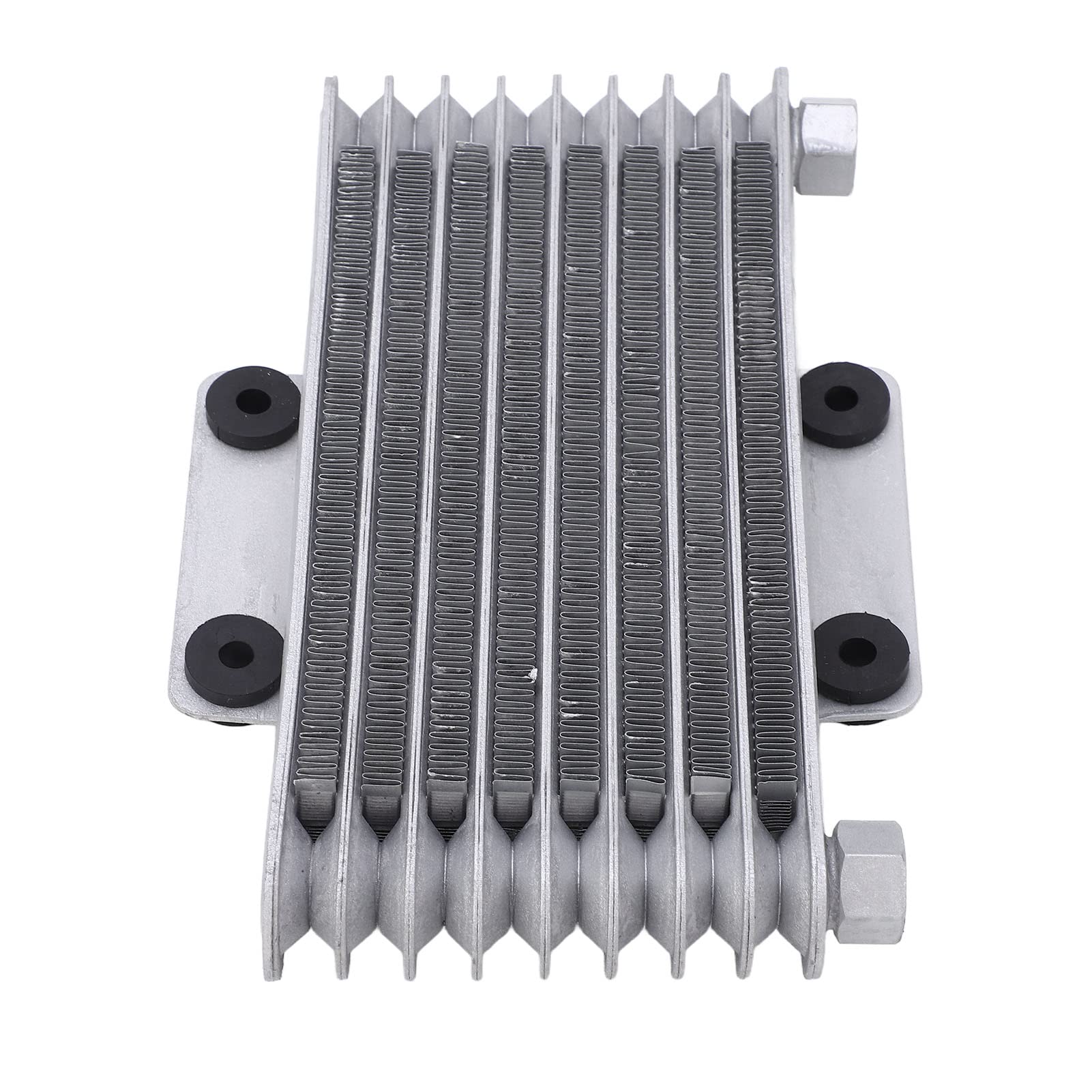 Radiateur D'huile de Moto à 8 Rangées, Argent 125ml, Faible Usure, Forte Puissance de Refroidissement pour GY6 Motocross ATV