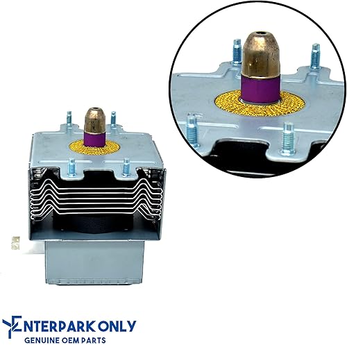 Miniatura 4 de GE OM75P 10 n WB27X10017 magnetrón y kit de diodo para horno de microondas