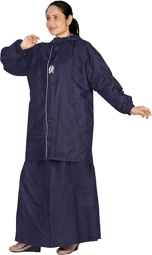 CLUB SEVENTY TWO Premium Raincoat for Women - Skirt and Top Combination for Ultimate Style and Protection