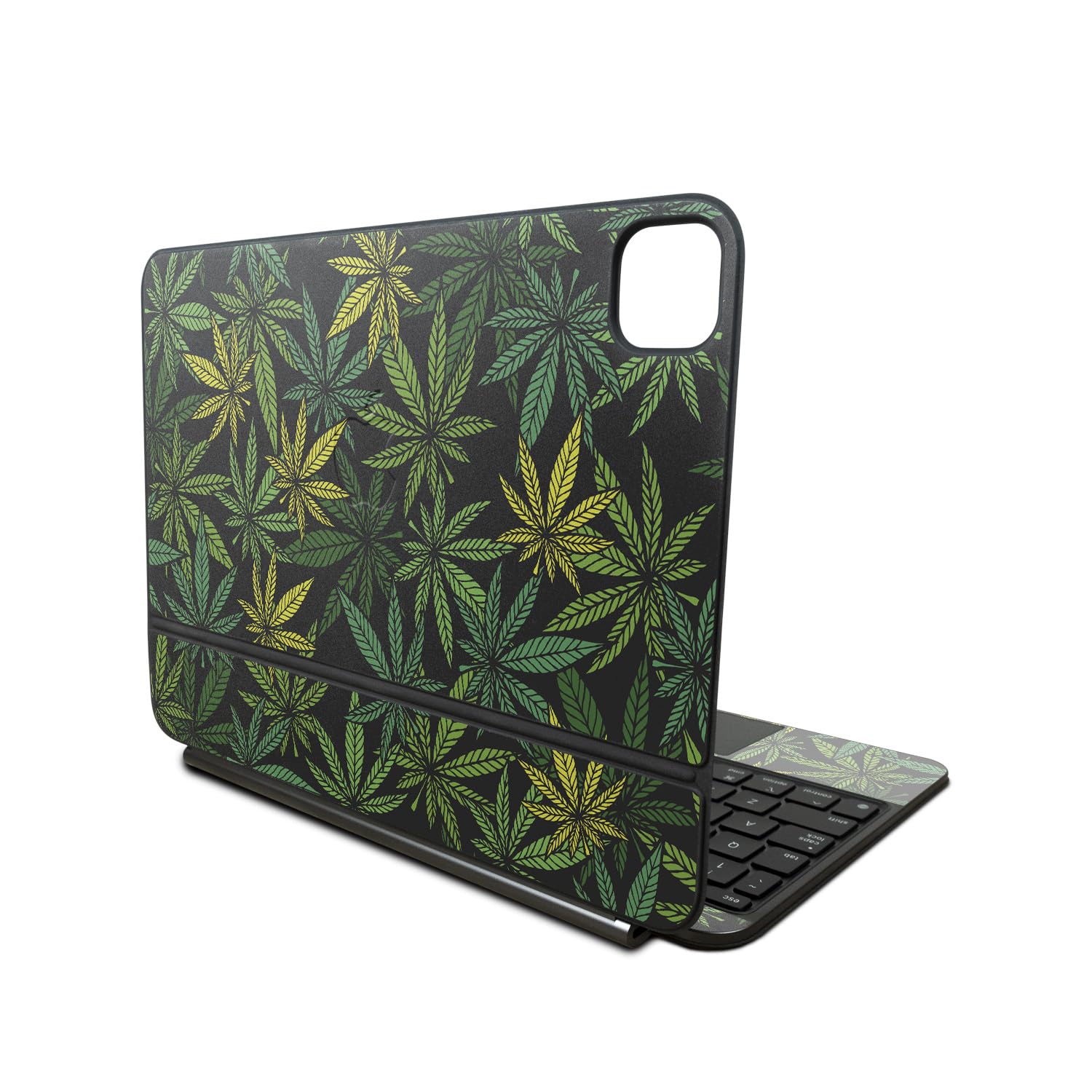 Skin Compatible with Apple Magic Keyboard for iPad Pro 11‑inch (M4) 2024 - Cannabis Culture - Premium 3M Vinyl Protective Wrap Decal Cover - Easy to Apply | Crafted in The USA by MightySkins