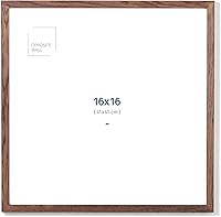 Vista 72 de Opposite Wall - Portarretratos de madera de roble macizo oscuro de 16 x 20 pulgadas - Ligero, versátil e inastillable - Póster o marco de fotos