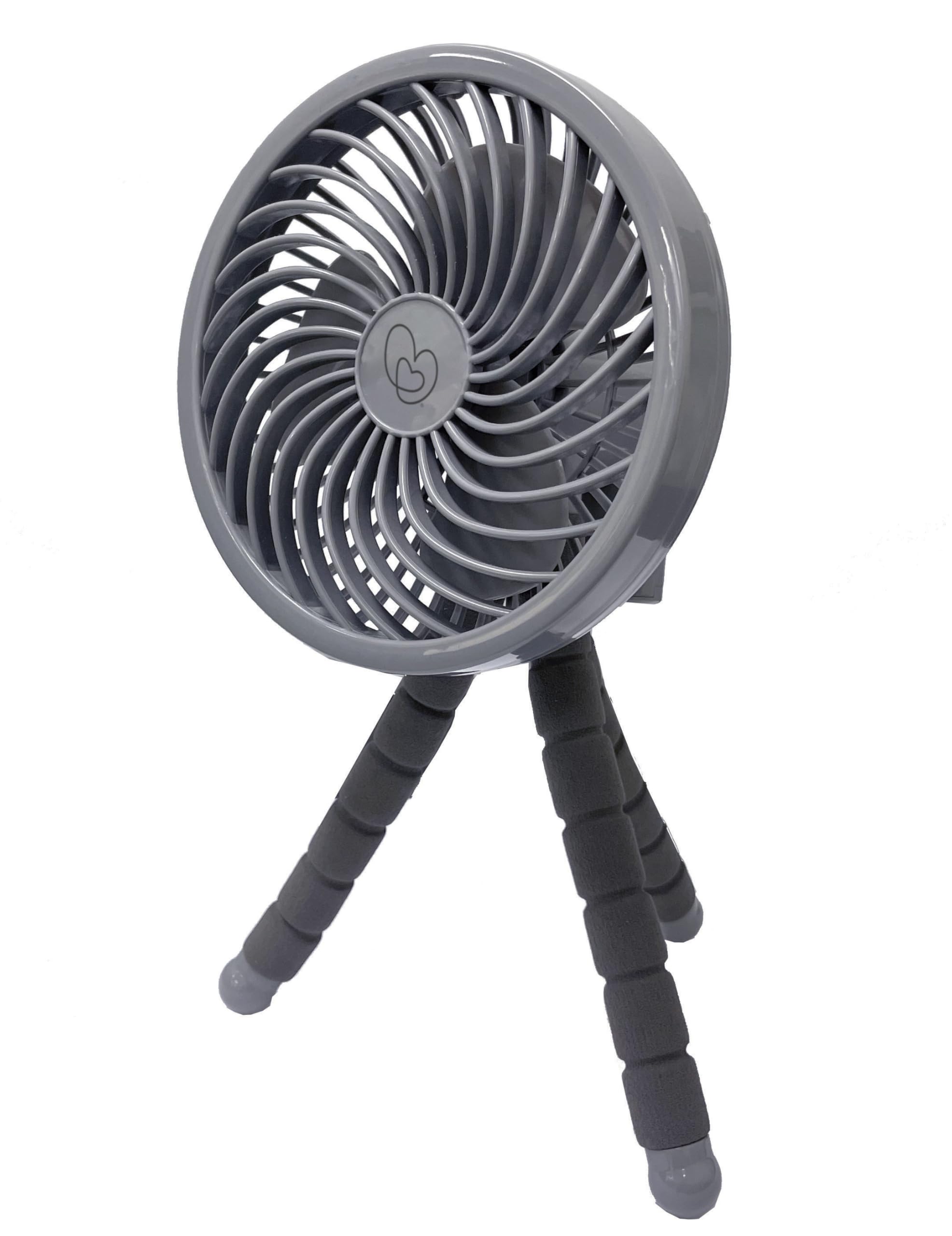 Dreambaby Ventilatore Portatile Per Passeggino: Ricaricabile USB, 3 Velocità, Con Clip E Treppiede