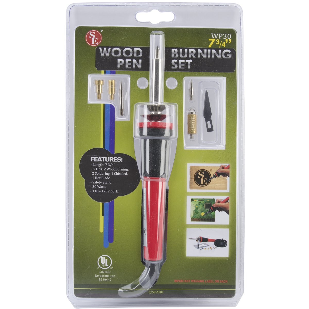 Lacis Wood Burning Pen Set