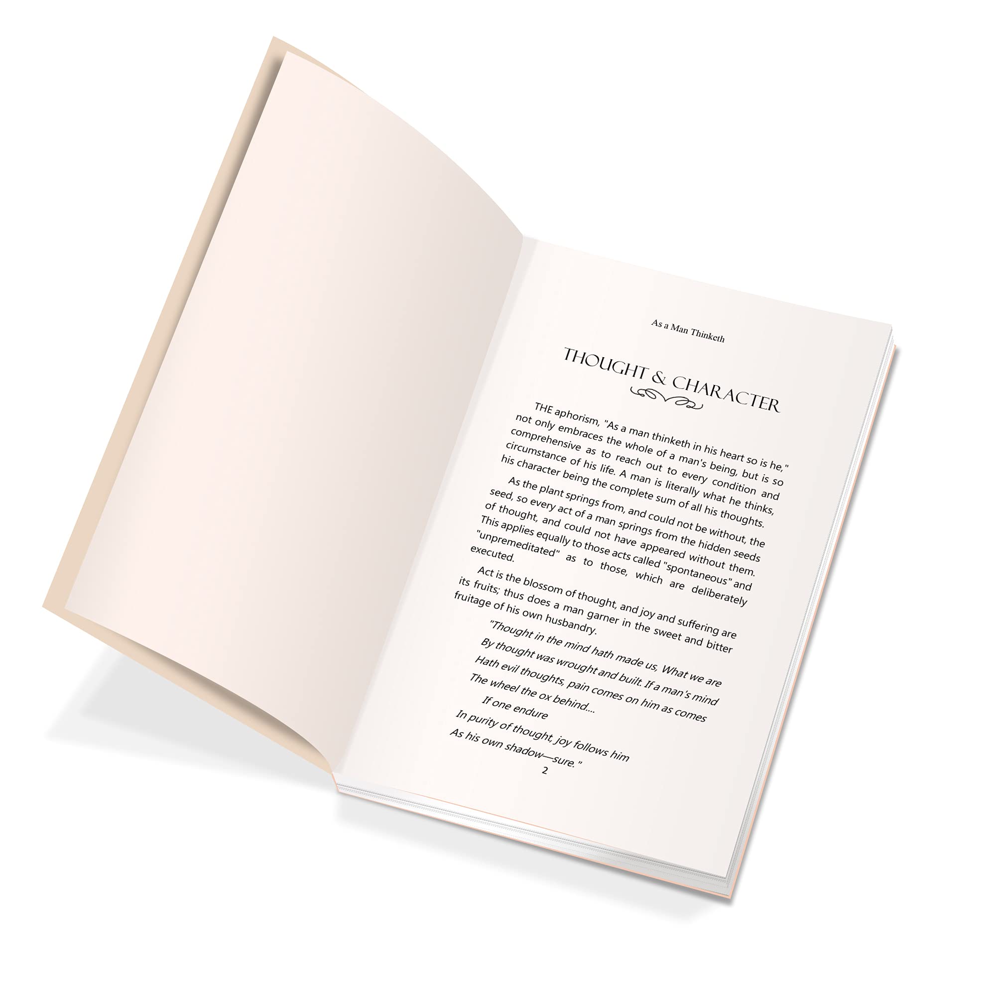 As a Man Thinketh: Power of thoughts in shaping your character 3