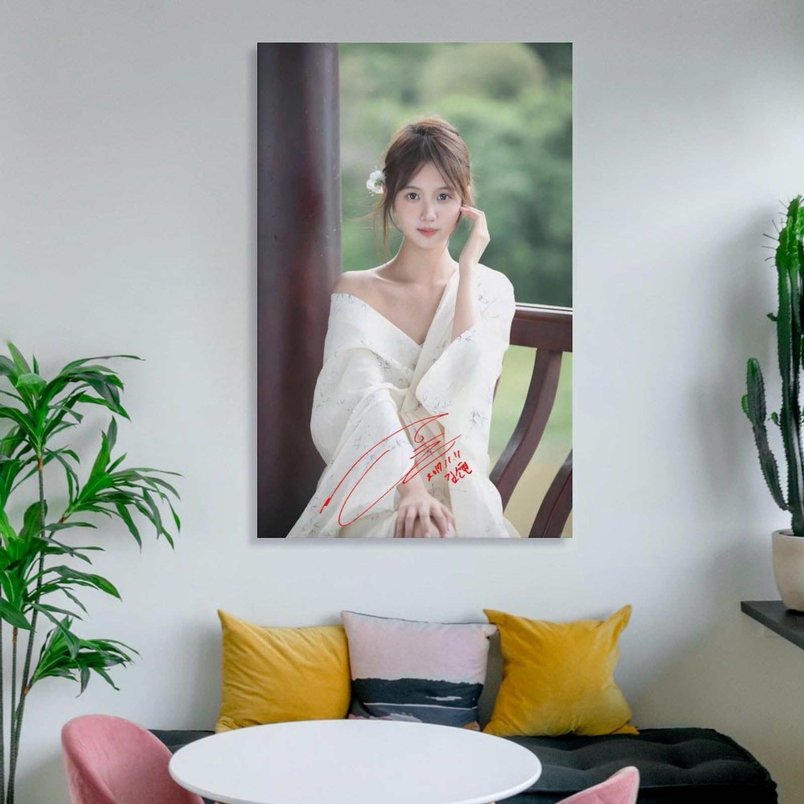 Amazon.co.jp: キム・ソヒョン 直筆サイン入りフッフット 韓流ドラマ