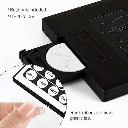 Miniatura 5 de RGBZONE Control remoto inalámbrico IR de 5-24 V y 44 teclas CC para tira de luces LED SMD 3528 5050 5630 RGB