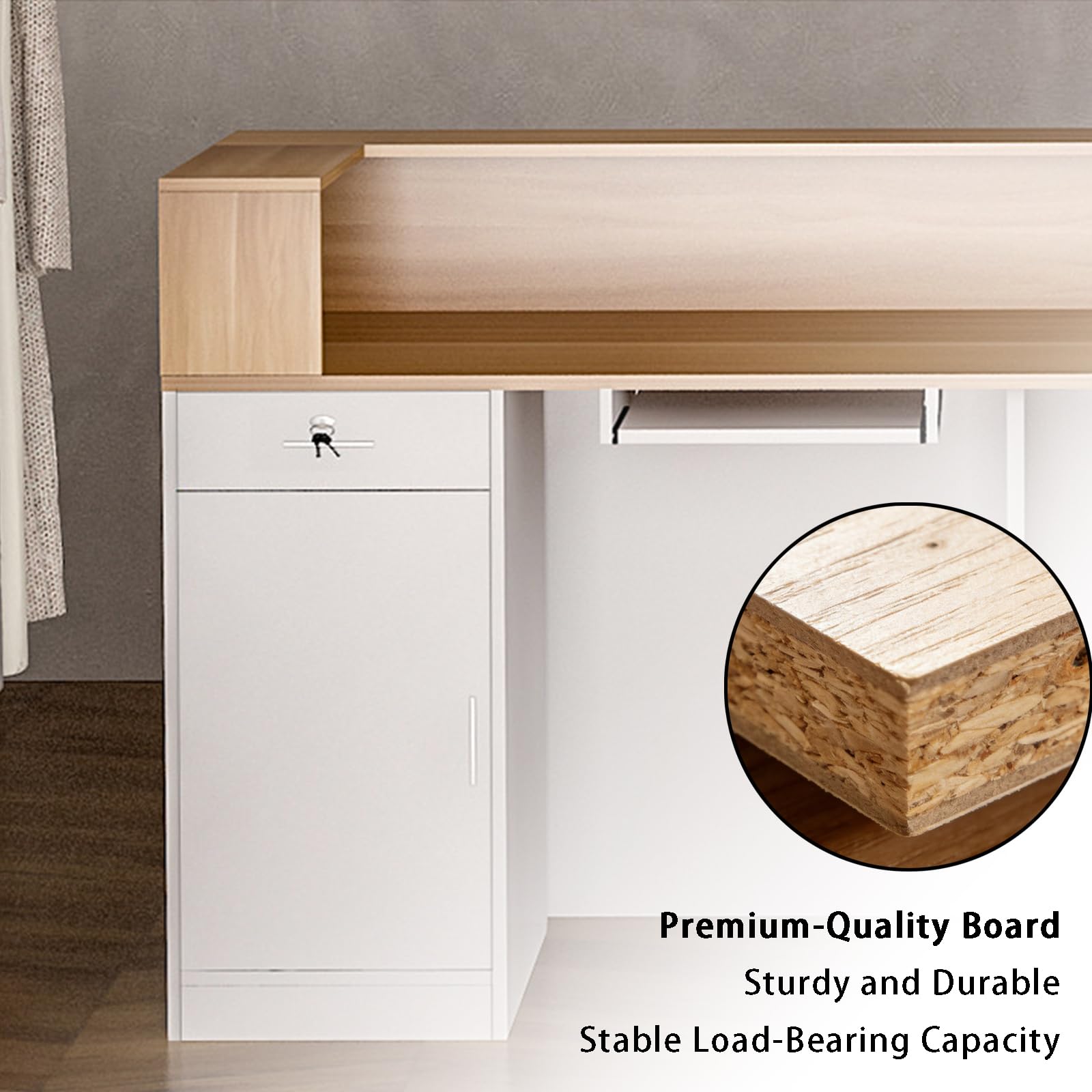 Modernwith Ders & Wooden Design per piccoli saloni Beau Negozi Negozi Uffici 140cm/55in
