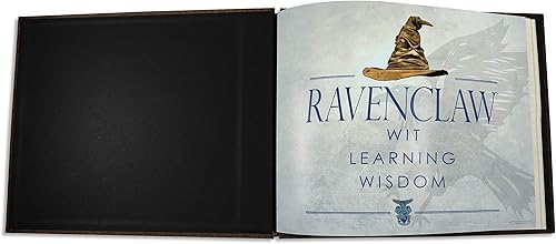 Miniatura 2 de Harry Potter  Escudo de Hogwarts  Ravenclaw  Cuaderno de bocetos coleccionable de tapa dura  Contiene certificado de sombrero de clasificación y 5