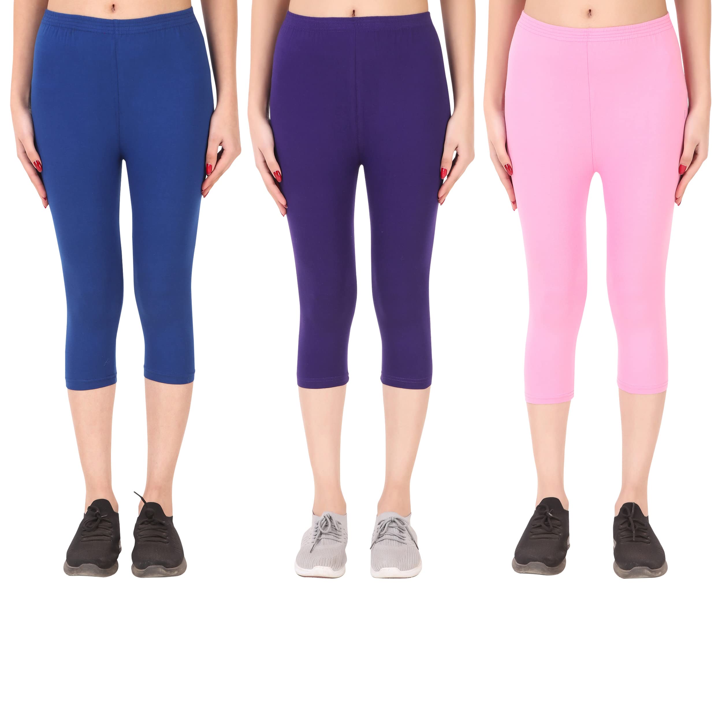 irana Women Cotton Lycra 3/4th Capri-picture-41