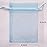 Akstore 100PCS 4x6(10x15cm) Drawstring Organza Jewelry Favor Pouches Wedding Party Festival Gift Bags Candy Bags (Pale Blue)