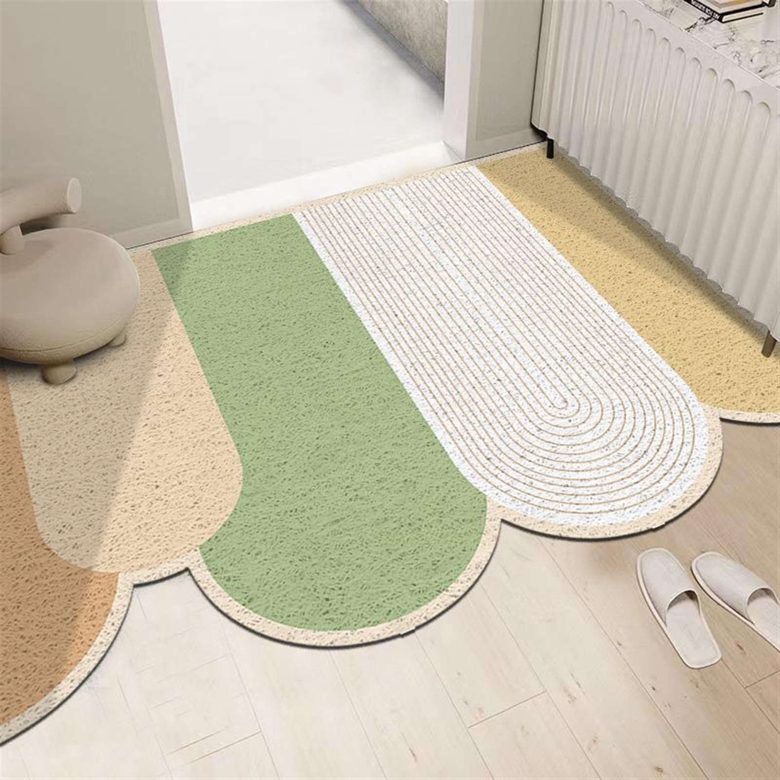 Tapis de sol d'entrée extérieur pour une maison propre en automne