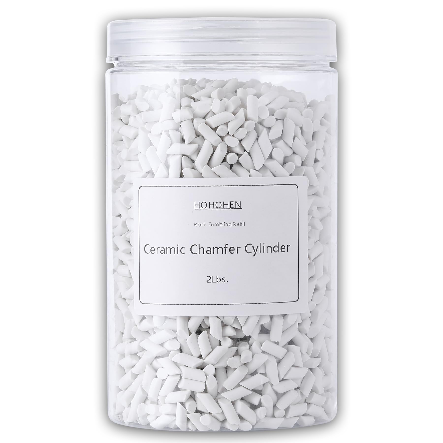 Rock Tumbling Ceramic Pellets - 2 lb -7