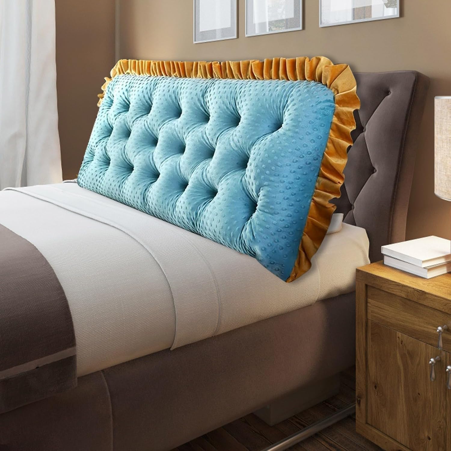 ムートン 背もたれ クッション 天然模様 SPOTTY 40cm×50cm オーストラリア産 シープスキン ソファー 椅子用 贅沢なクッション肌に優しい 背もたれクッションヘッドボードウィンドウクッションソファカラーデザイン