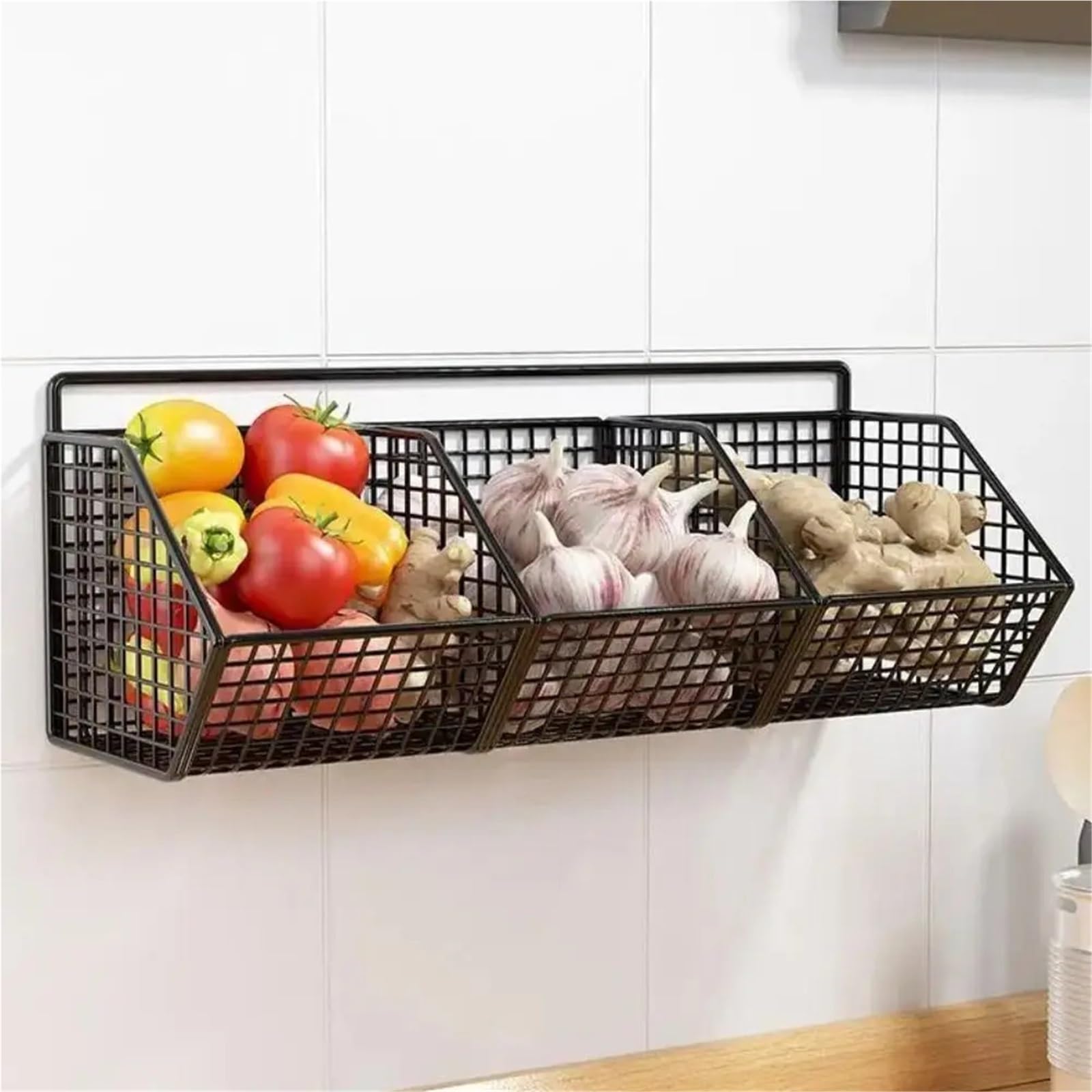 2PCS Küchenregal Wandbehang Lagerregal für Küche