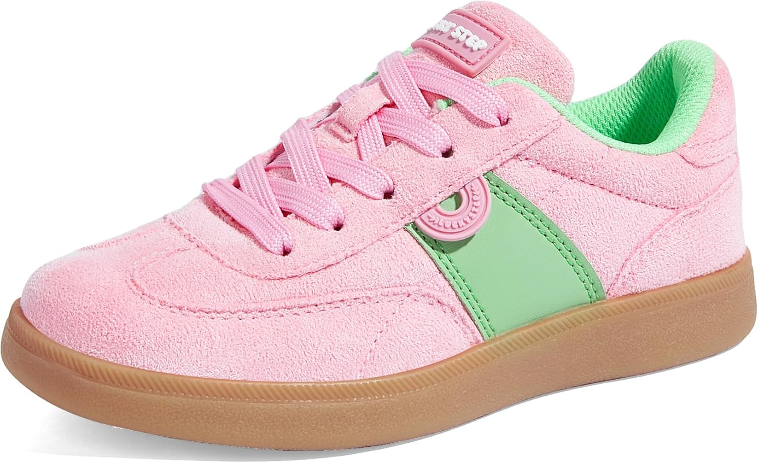 LUCKY STEP Boys Girls Retro Sneakers Casual Fashion School Walking Shoes Classic Comfortable Low Top Tennis Trainers