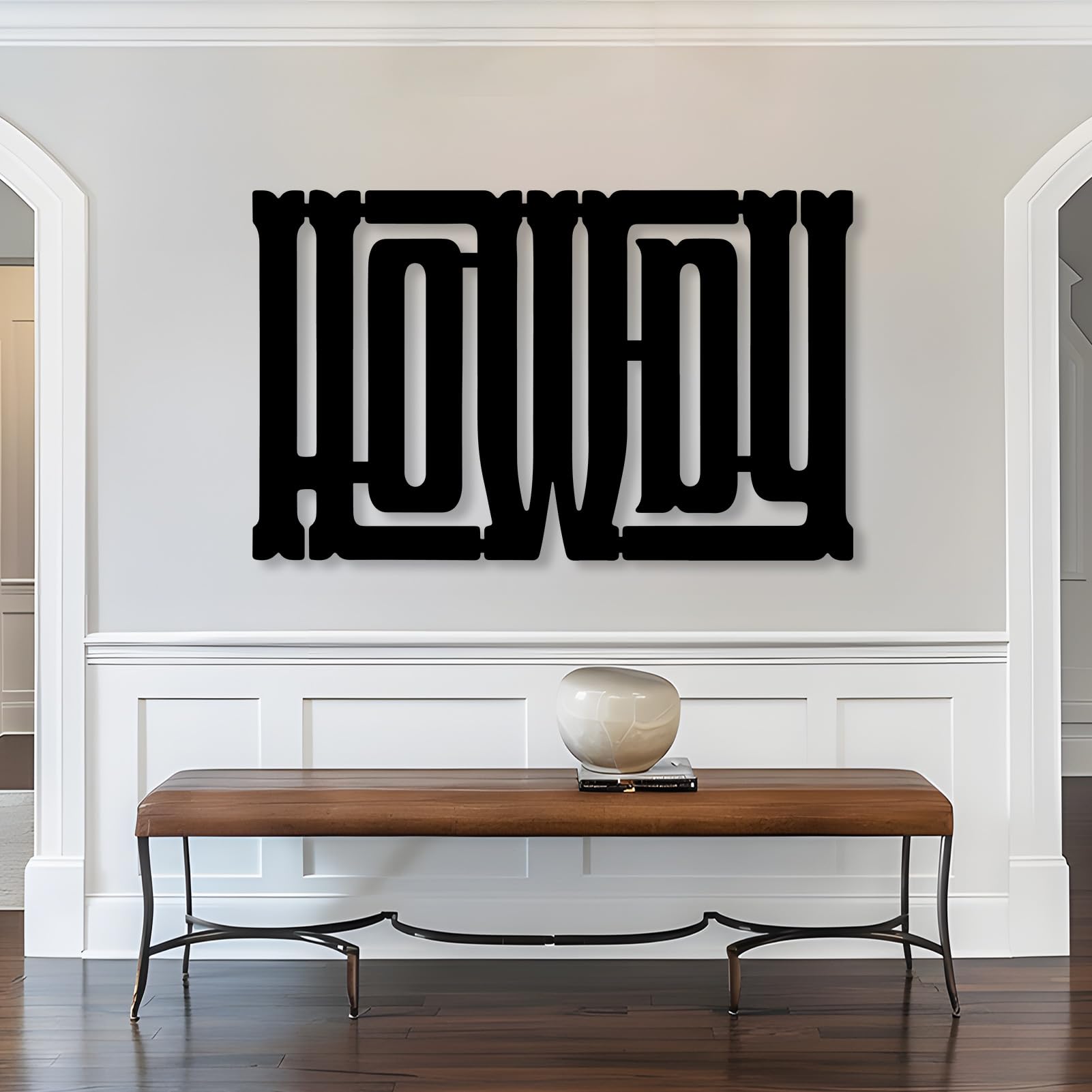 Metal Howdy Wall Decor, Western Metal Wall Art, Western Howdy Metal Sign, Howdy Signs for Wall Decor, Southwestern Wall Art, Howdy Wall Art Large,