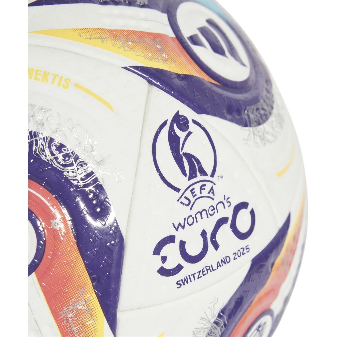 adidas W Euro 2025 FIFA Quality Pro Ball JH1261 - Balón de fútbol Unisex, Color Blanco, Talla 5 EU