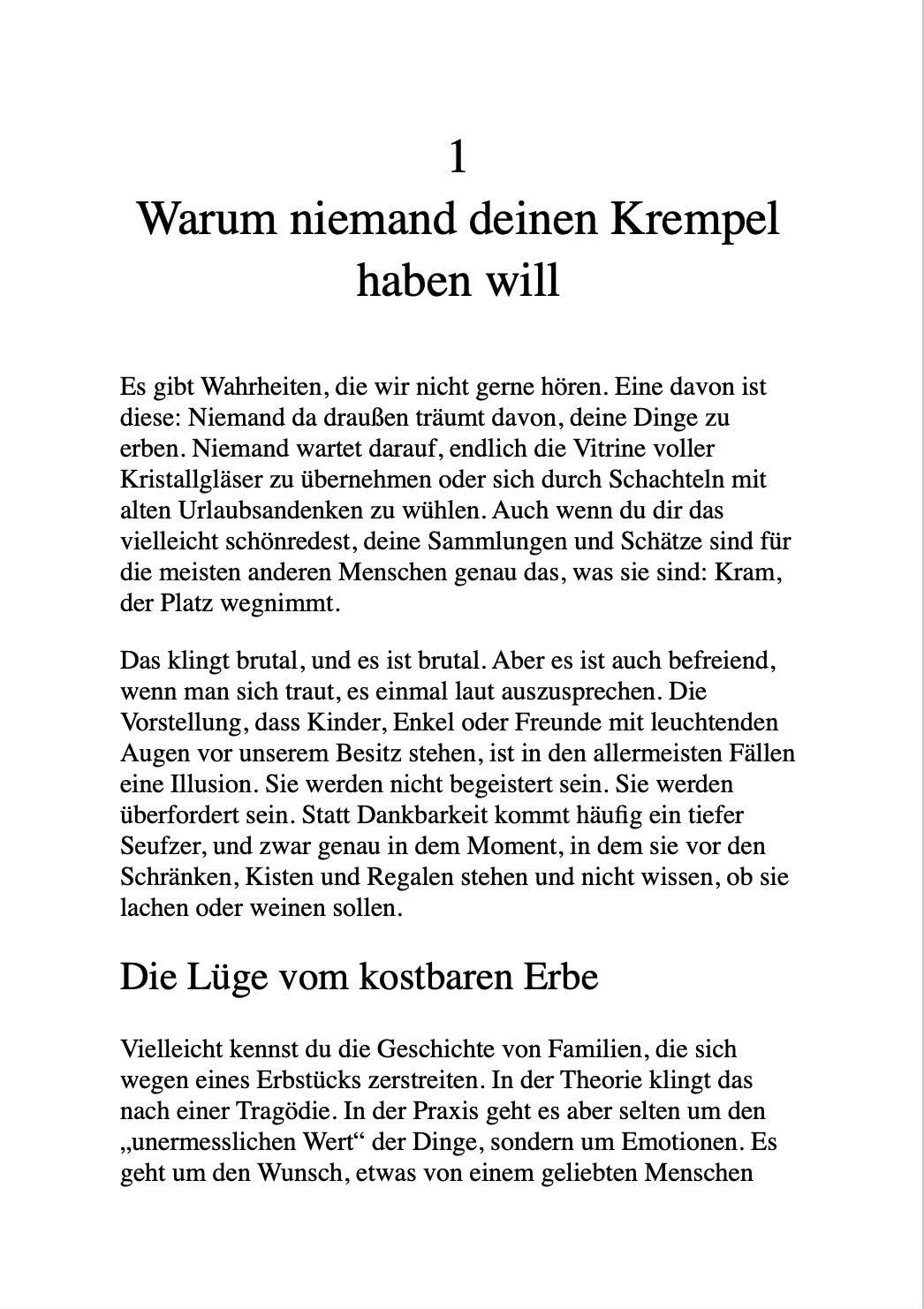 KEINER WILL DEINEN SCHEI*: Wie du ausmistest, bevor du stirbst.