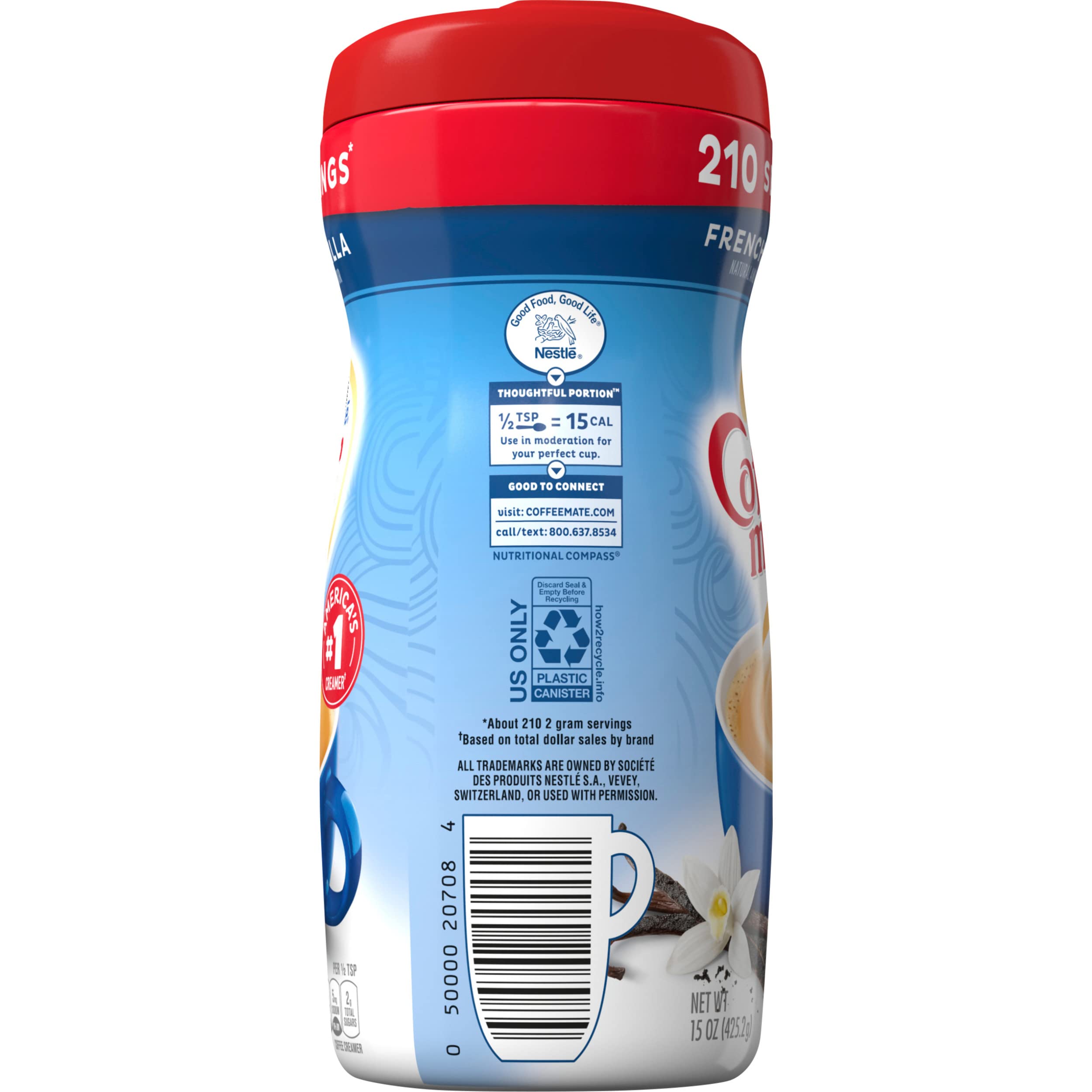 Nestle Coffee mate French Vanilla Powder Coffee Creamer 1 Pack 15 Oz — view 17