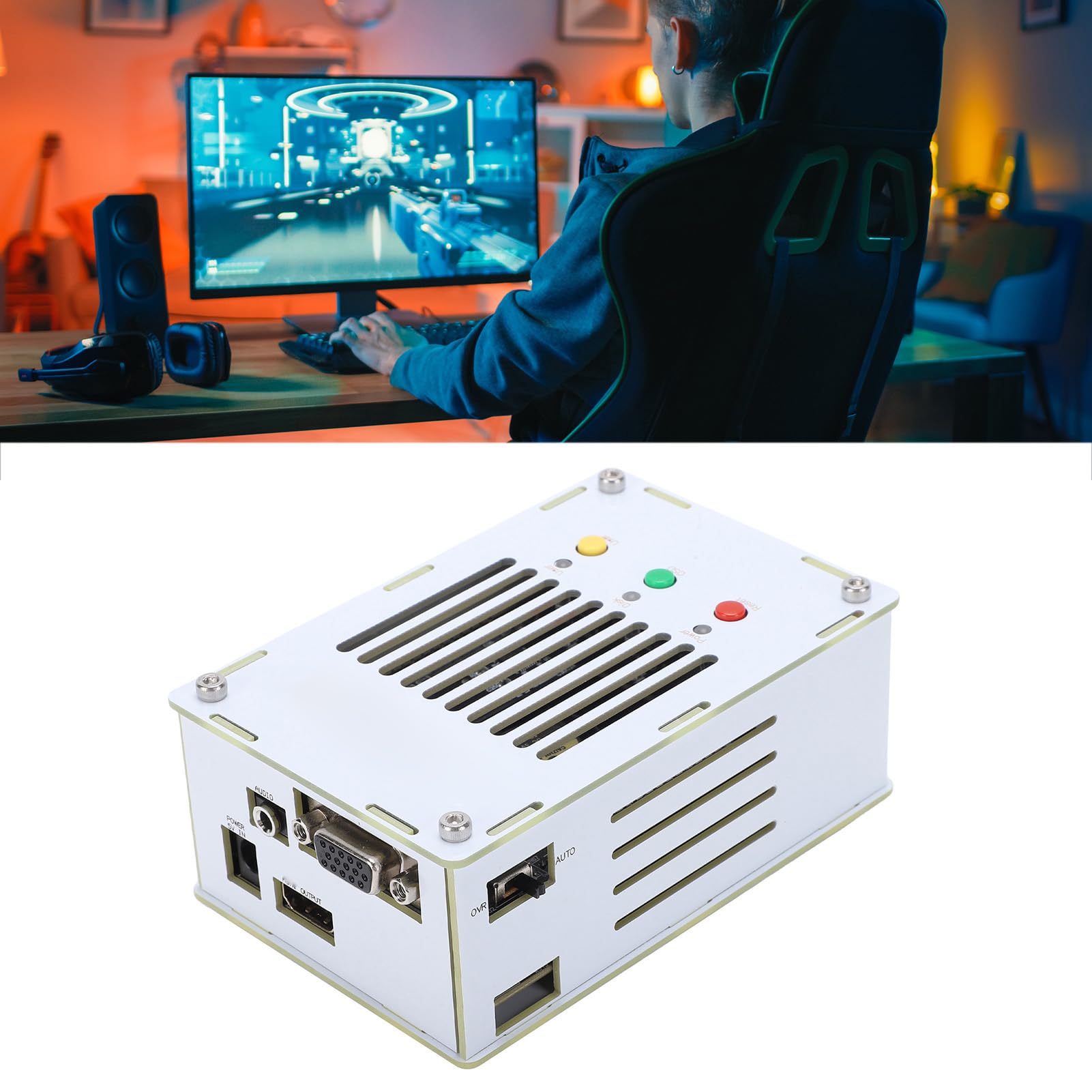 Kit di Sviluppo FPGA per Console di Gioco, Scheda Avanzata con Alloggiamento Integrato e Hub USB, per Chip FPGA Cyclone V SE 5CSEMA6U23C6N