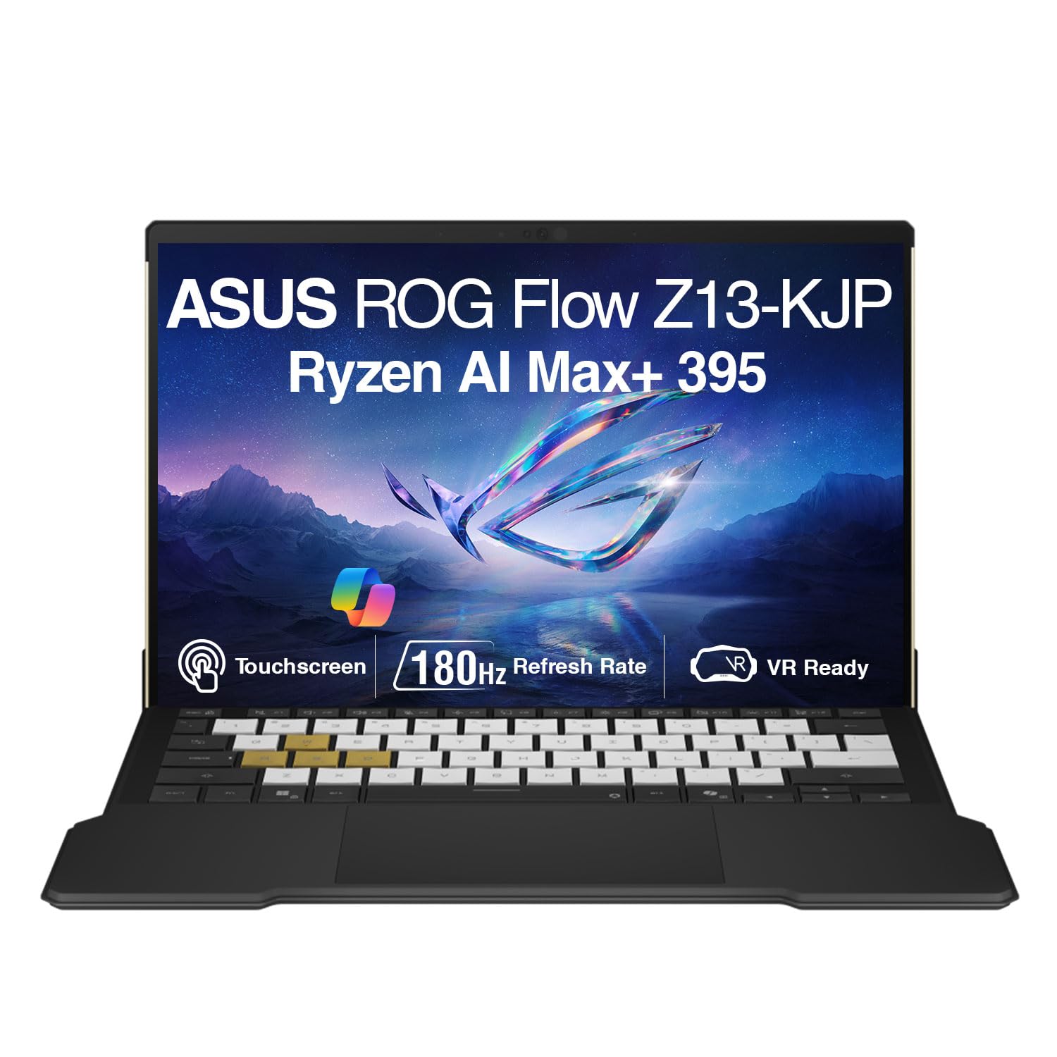 ASUS ROG Flow Z13 Limited Kojima Productions Edition 2-in-1 Touchscreen Laptop 13.4" 2.5K 180Hz Nebula Display (AMD Ryzen AI Max+ 395, 128GB LPDDR5X, 1TB SSD, Backlit KB, WiFi 7, Win 11 Pro)