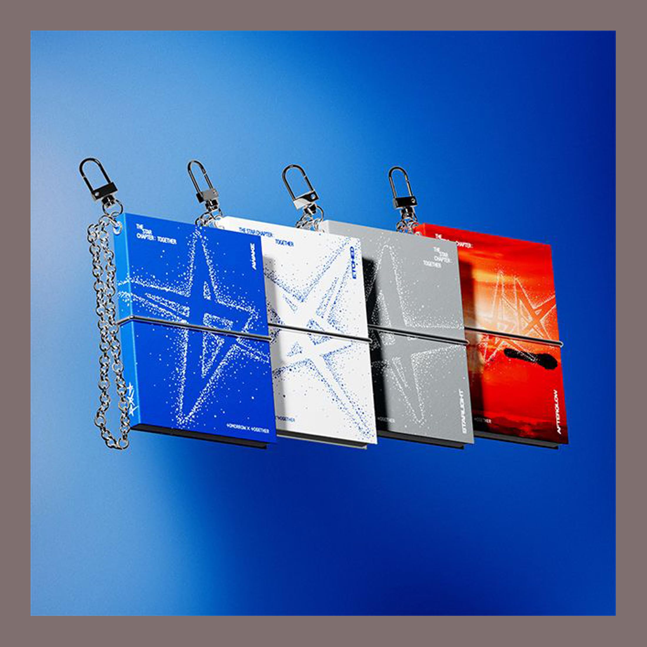 Tomorrow X Together The Star Chapter TOGETHER Album Vol 4 (Mini Book Keyring - Random Ver.) Mini Book Keyring - Random Version