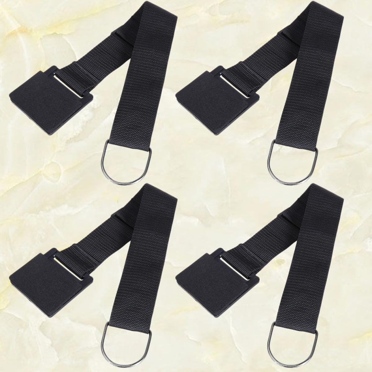 Gatuida Correa Antideslizante Soporte Plegable Ajustable para Violonchelo y Contrabajo de 40 a 70cm de Resina Negra Paquete de 4 Piezas para Estabilidad Segura