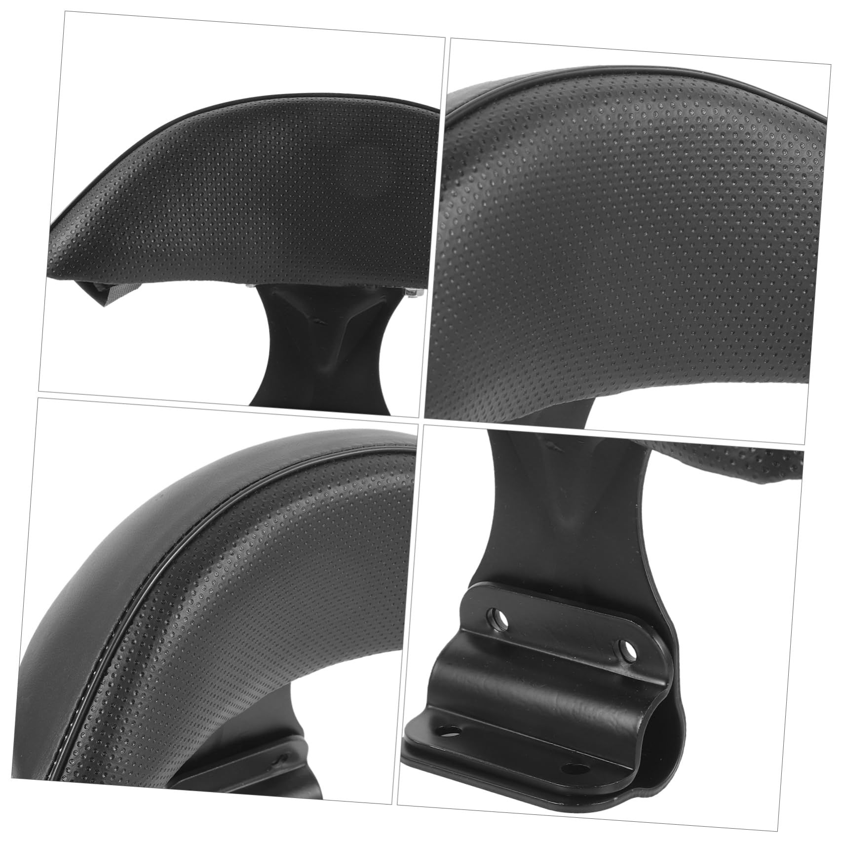 Dossier ArrièRe VéLo ÉLectrique Avec Coussin En Mousse ÉPaisse 10.63X8.07X4.72In Support Lombaire Ergonomique Accessoire Universel Pour SièGe Moto Et VéLo Confortable Pour Passager