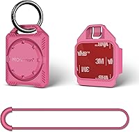 Vista 14 de PROfezzion Secure Air Tag Holder Case with Key Ring, 3M Adhesive Mount and Loop Strap for Keychain, Dog Collar, Backpack, Luggage Bag, Bike, Car &