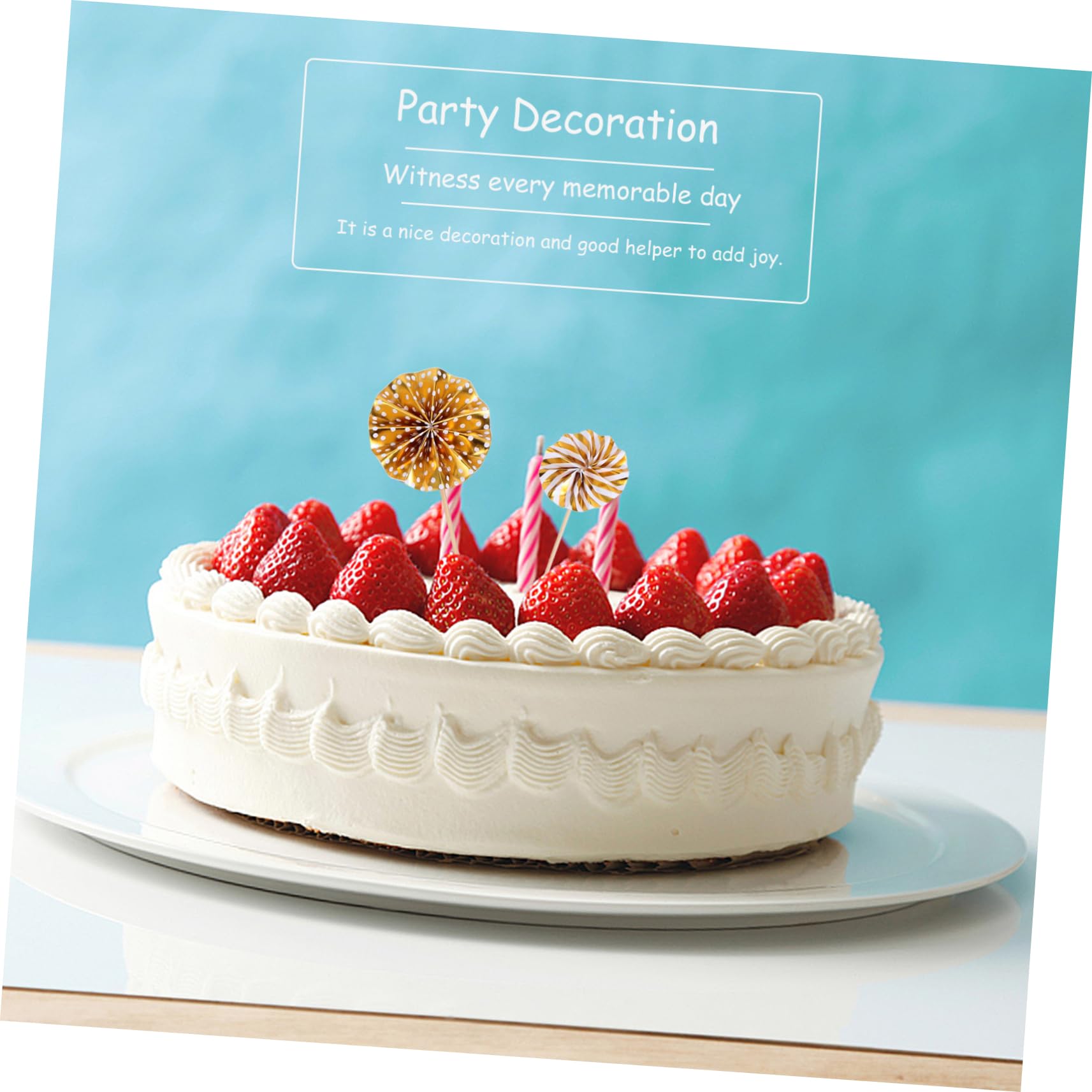 Amazon.co.jp: BIUDECO 1 セット カップケーキピック50個 数字40の