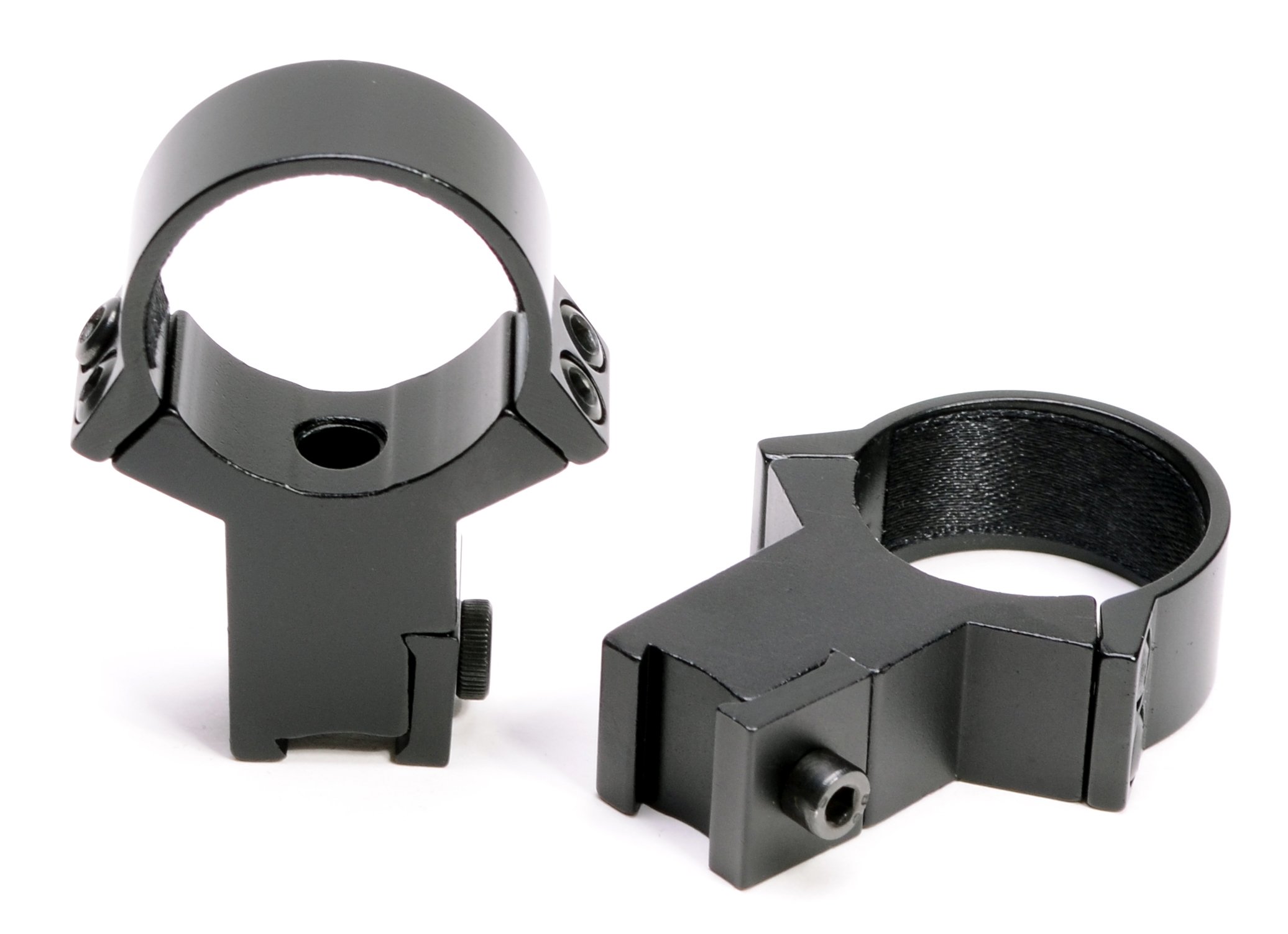 Hammers 30mm Scope Rings with Stop Pin for .22 Rifle Air Gun Crossbow 3/8" Dovetail High Height