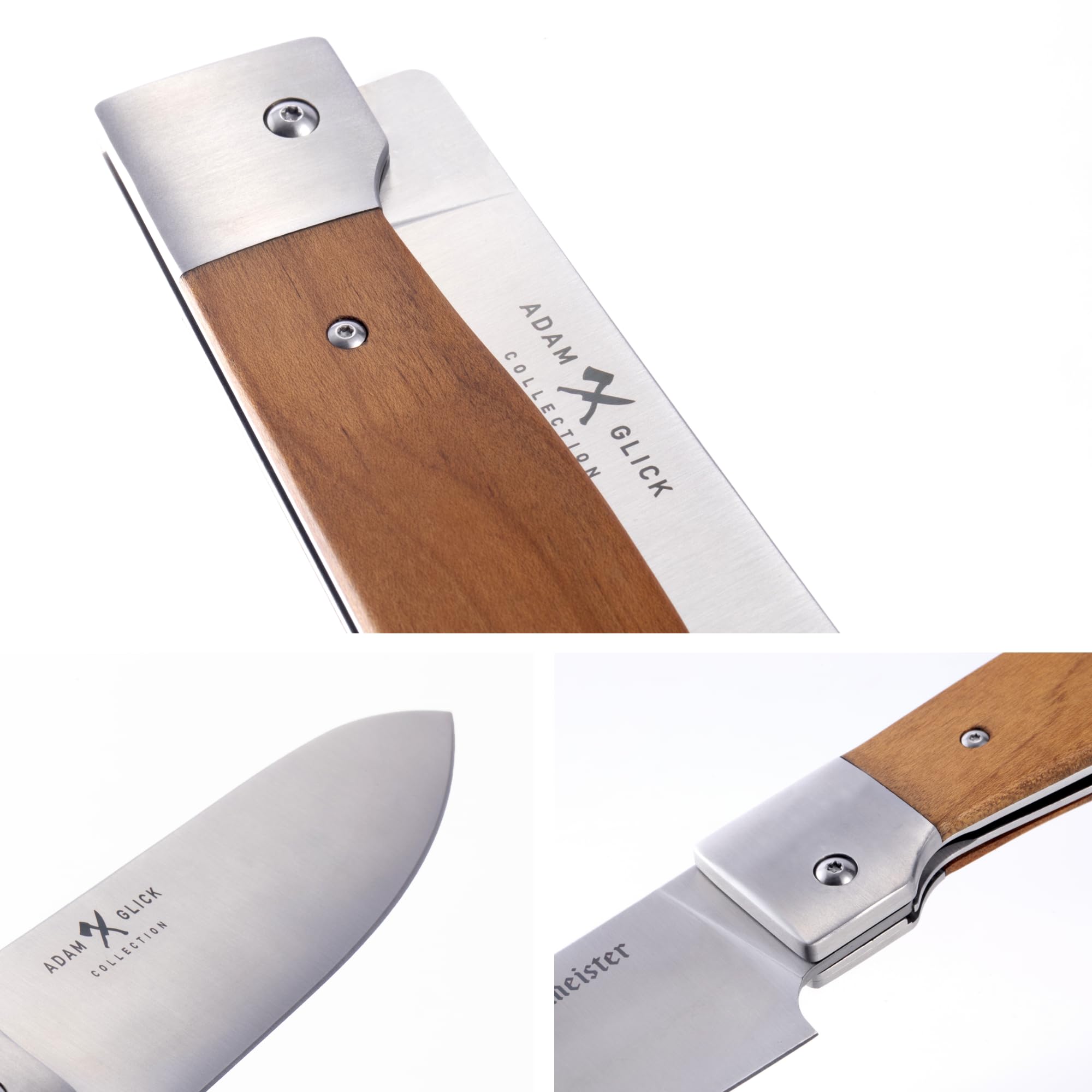 Messermeister Adventure Chef Folding 6” Chef’s Knife - German Steel & Carbonized Maple Handle - Rust Resistant & Easy to Maintain — Amazon image 5