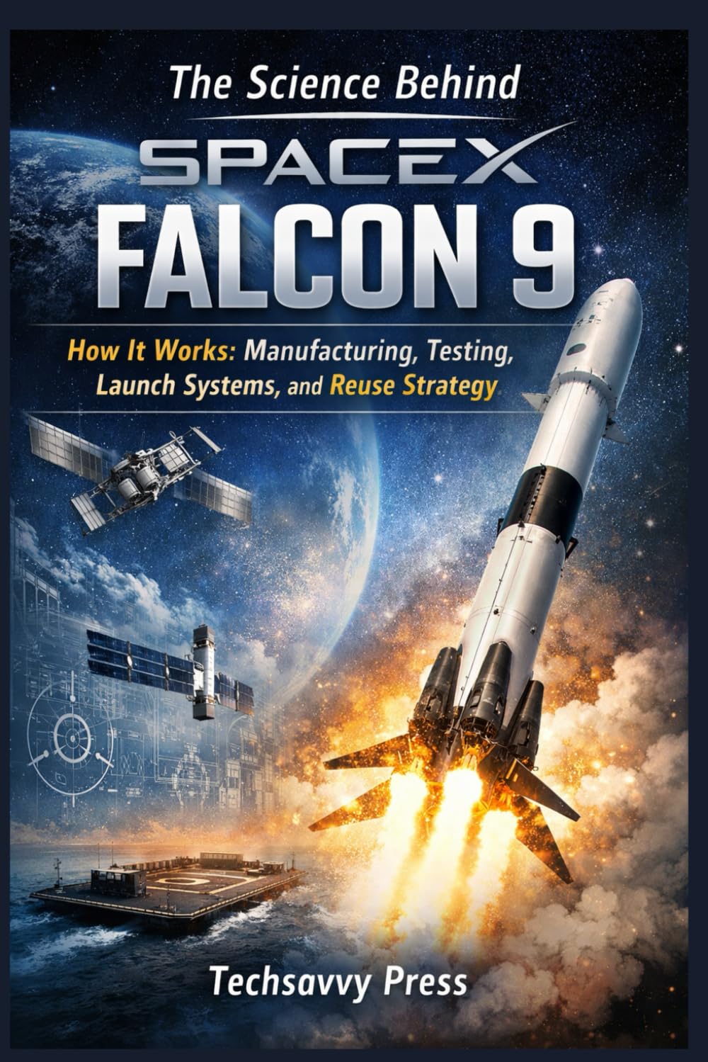 The Science Behind SpaceX Falcon 9: How It Works: Manufacturing, Testing, Launch Systems, and Reuse Strategy (THE SCIENCE, ENGINEERING, MECHANICS AND PRINCIPLES BEHIND TECHNOLOGIES AND INNOVATIONS)