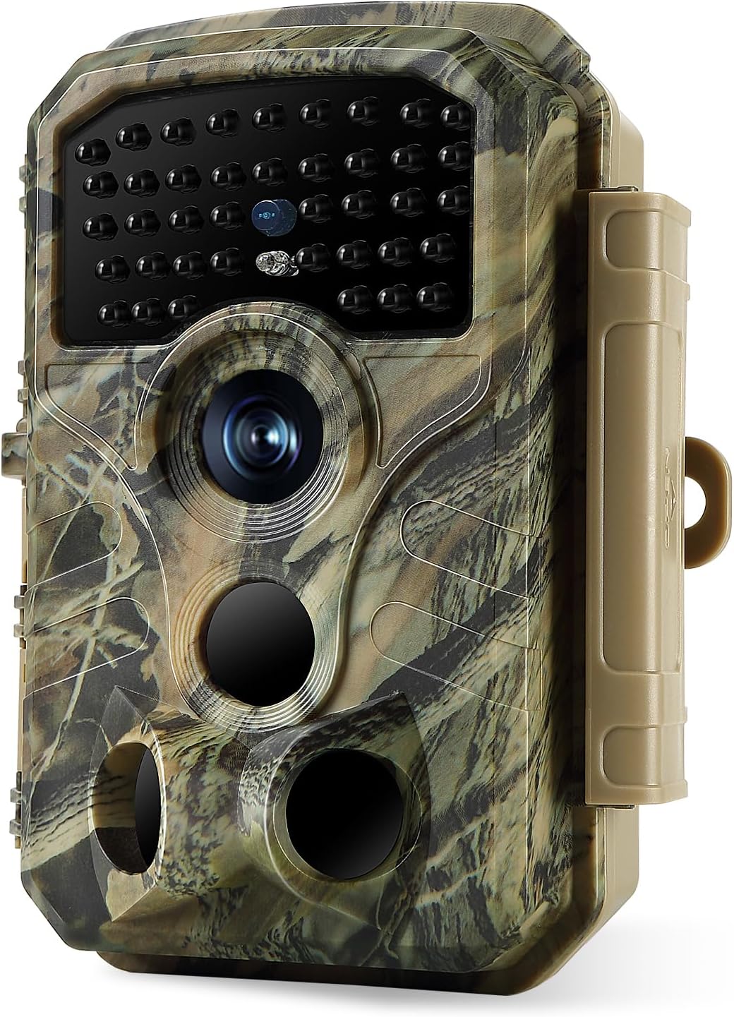 Trail Camera Game Hunting Cam 32MP Image 1080P Time Lapse Motion Activated Night Vision for Outdoor Security Wildlife Watching Obervation