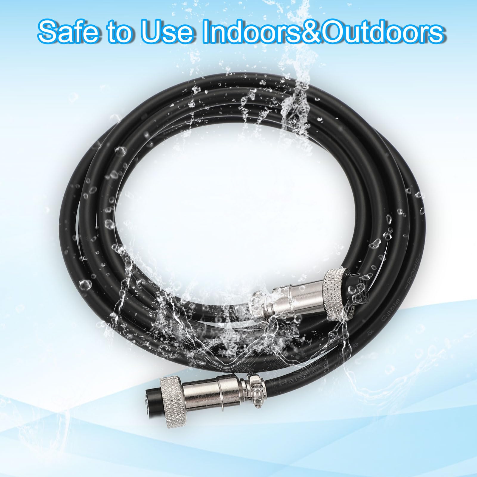 PATIKIL GX12 4 Pin Aviation Sensor Cable 2M / 6.6 Ft - Image 4
