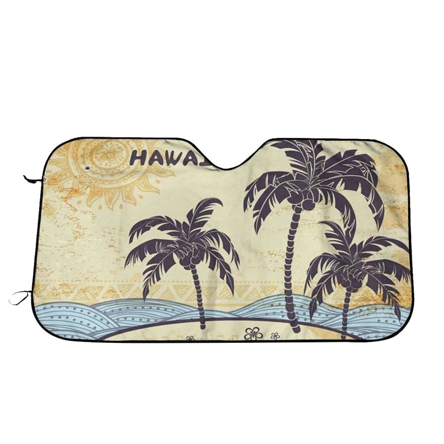 ハワイアン航空　サンシェード ハワイアン航空 サンシェード Amazon.co.jp: 車用サンシェード