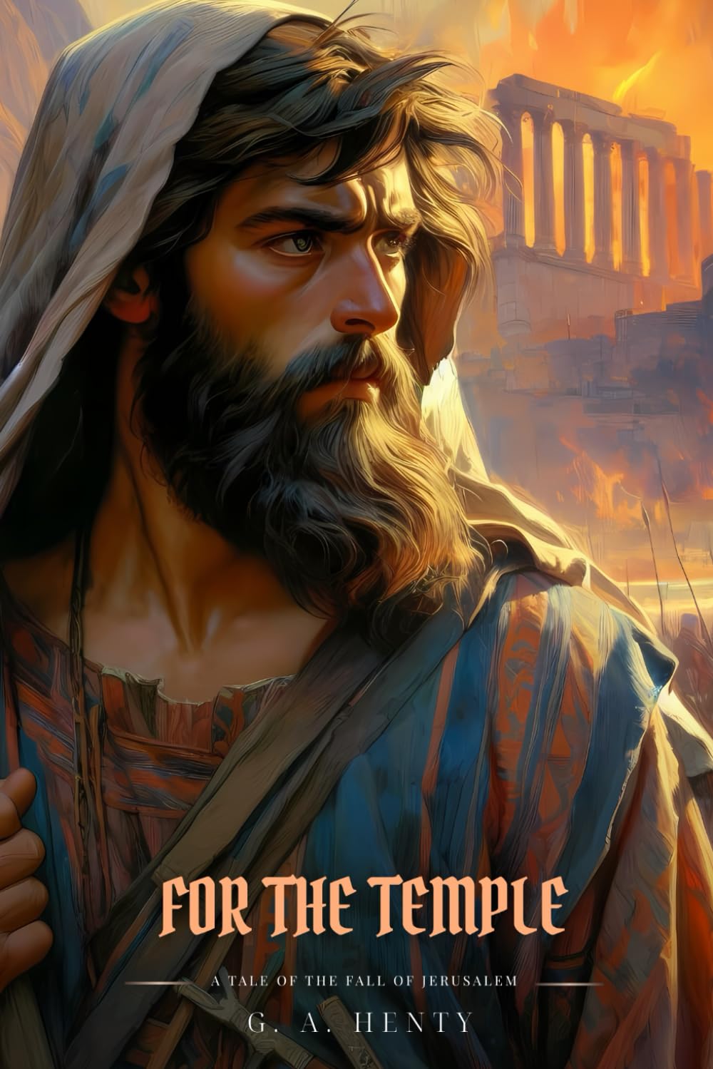 FOR THE TEMPLE: A Tale Of The Fall Of Jerusalem : Classic with Original Illustrations