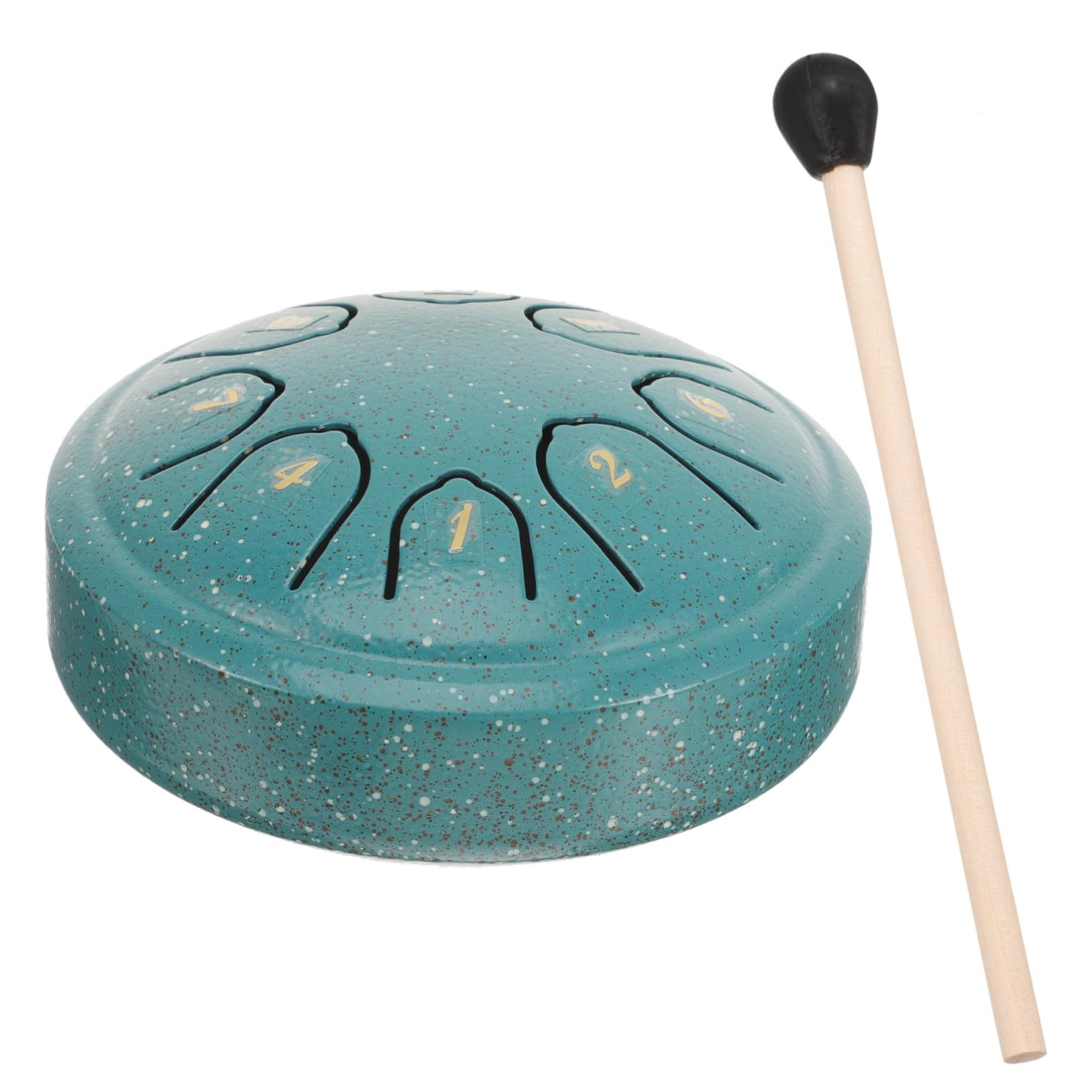 LIFKOME Tambores de Lengua de Acero para Adultos, Instrumento de Percusión con Superficie Lisa y Acero de Titanio, Adecuado para Meditación y Relajación Musical
