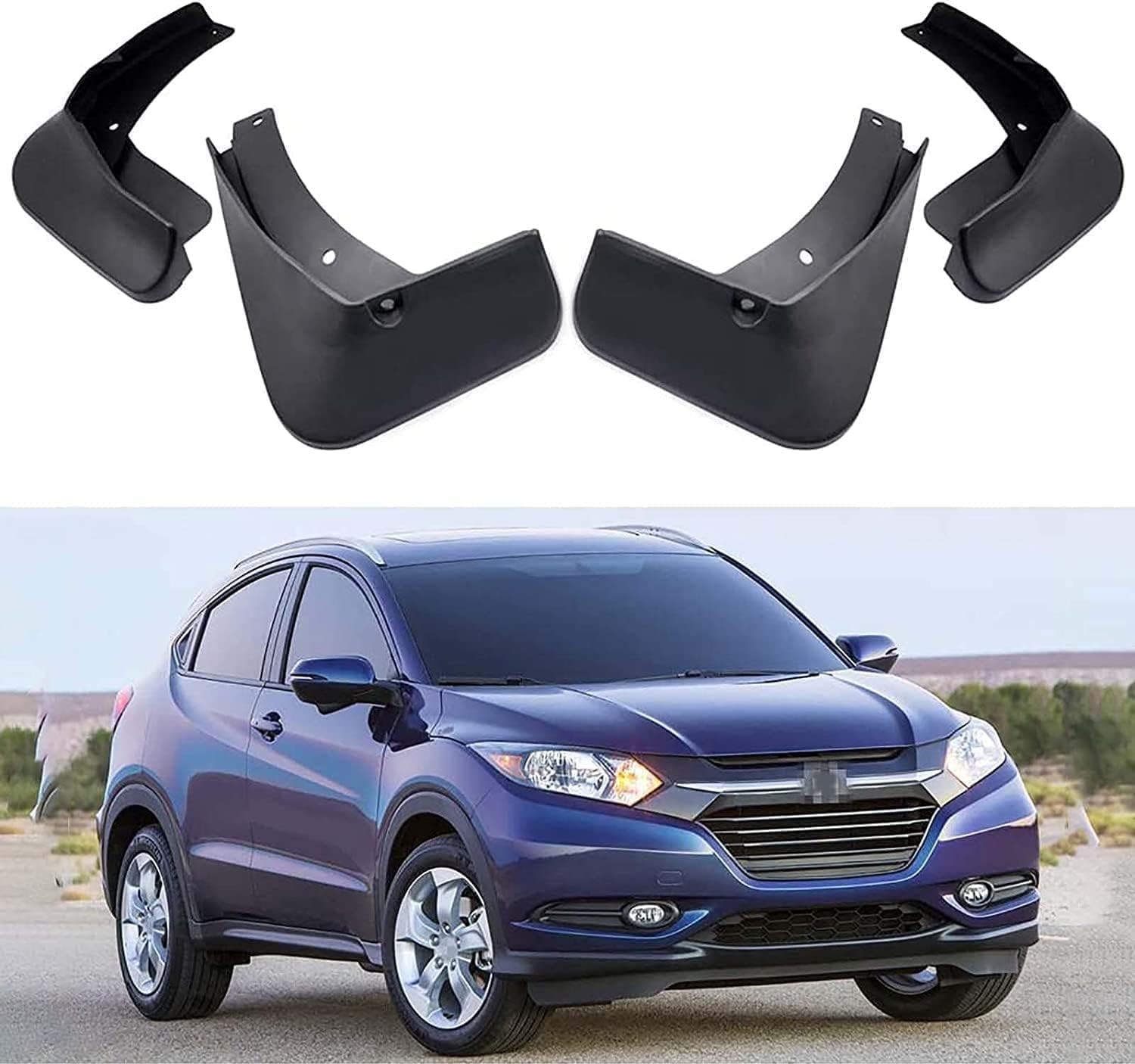4 Stuks Auto Spatlappen voor Honda HRV RS 2022 high match, Auto