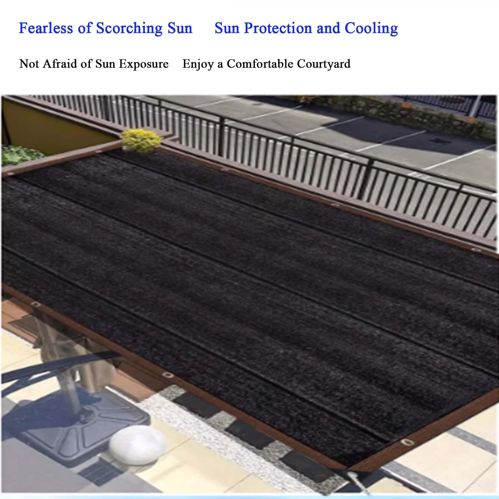 Filet 95 % E pour jardins et serres - Protection solaire épaisse et dense - Facile à installer - 4 x 25 m - Pour fleurs et plantes