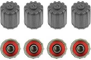 Gray Tire Valve Caps - Dependable Protection for Your Tires