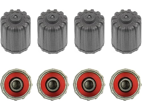 Premium Gray Tire Valve Caps: Enhanced Durability and Style for Your Tires