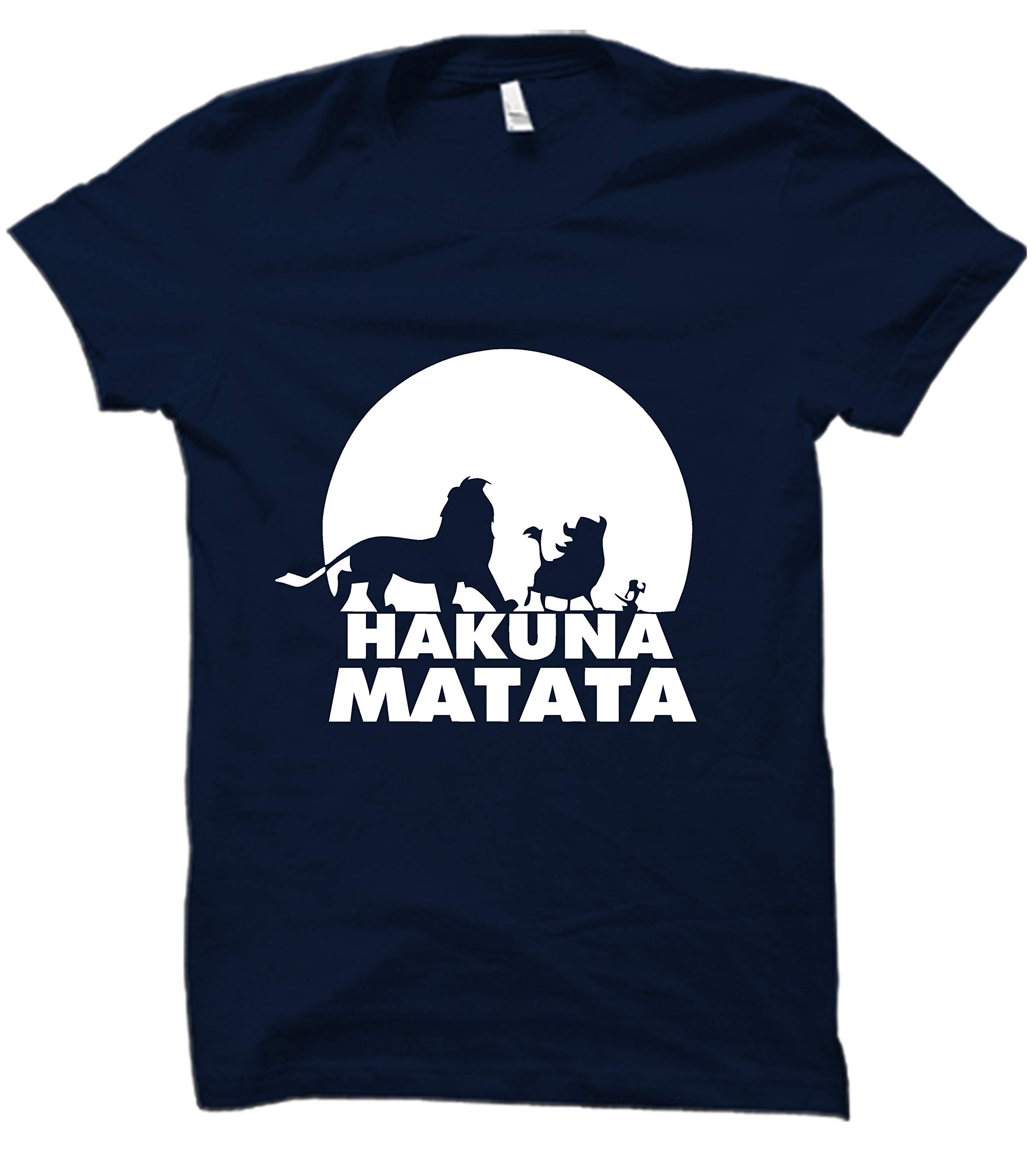 MATROO Hakuna Matata Tshirt for men 100% Cotton Round neck stylish Premium Regular Fit T-Shirt