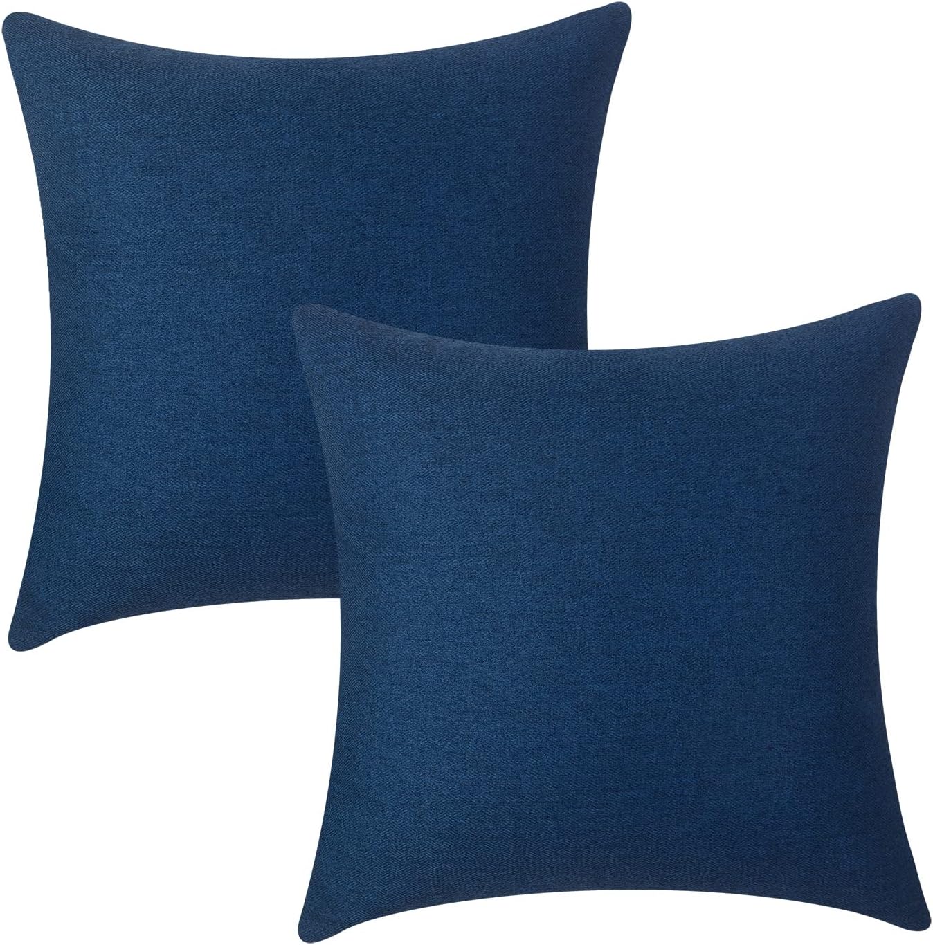 Spring Throw Pillow Covers Navy, Spring Garden Home Set of
